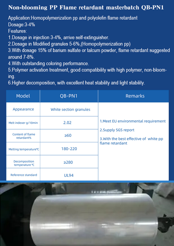 PP Non-blooming Flame Retardant-QB-PN1